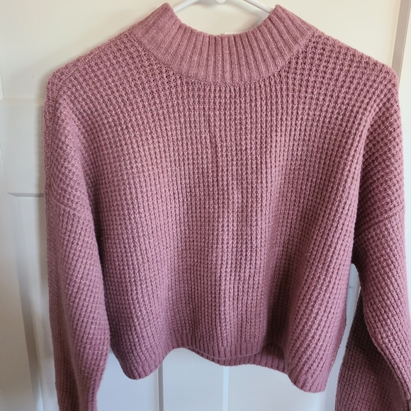 Hollister sweater XS dusty rose - Picture 3 of 3